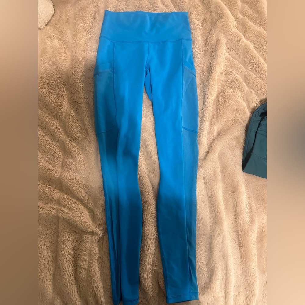 Fabletics power hold light blue, size XXS